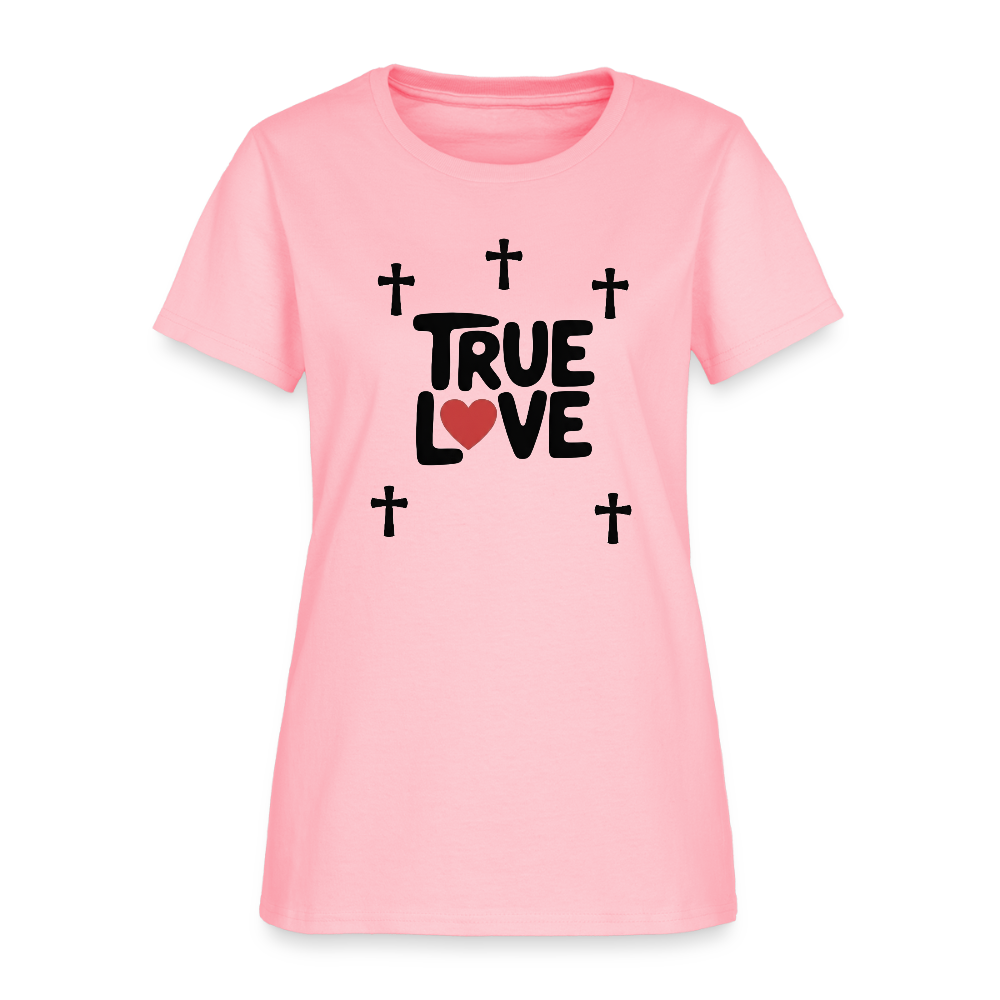 True Love with Crosses! - pink