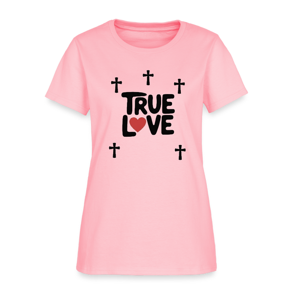 True Love with Crosses! - pink