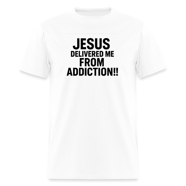 Delivered from Addiction! V2 - white