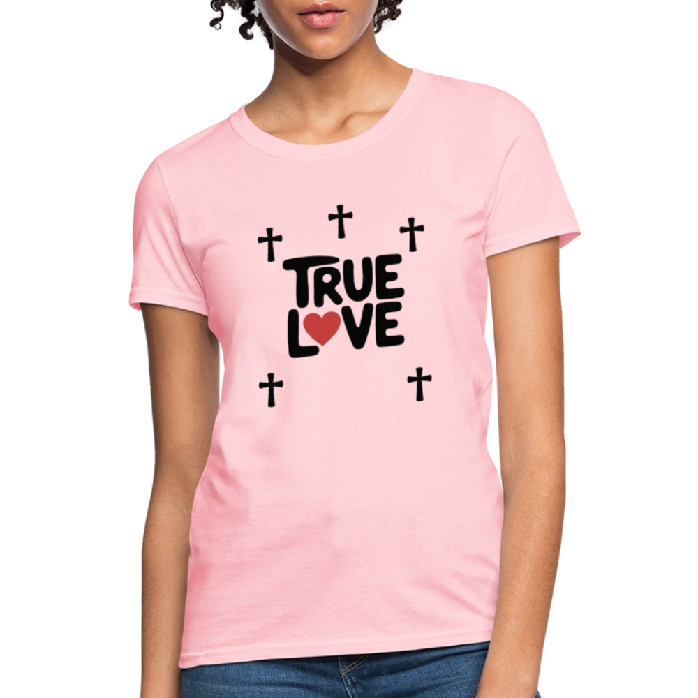 True Love with Crosses! - pink